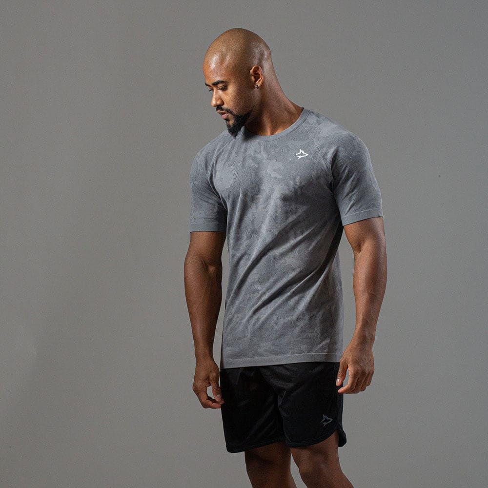 Camiseta Apex Dry New Lupus Cinza - Sem Costura — imagem 5