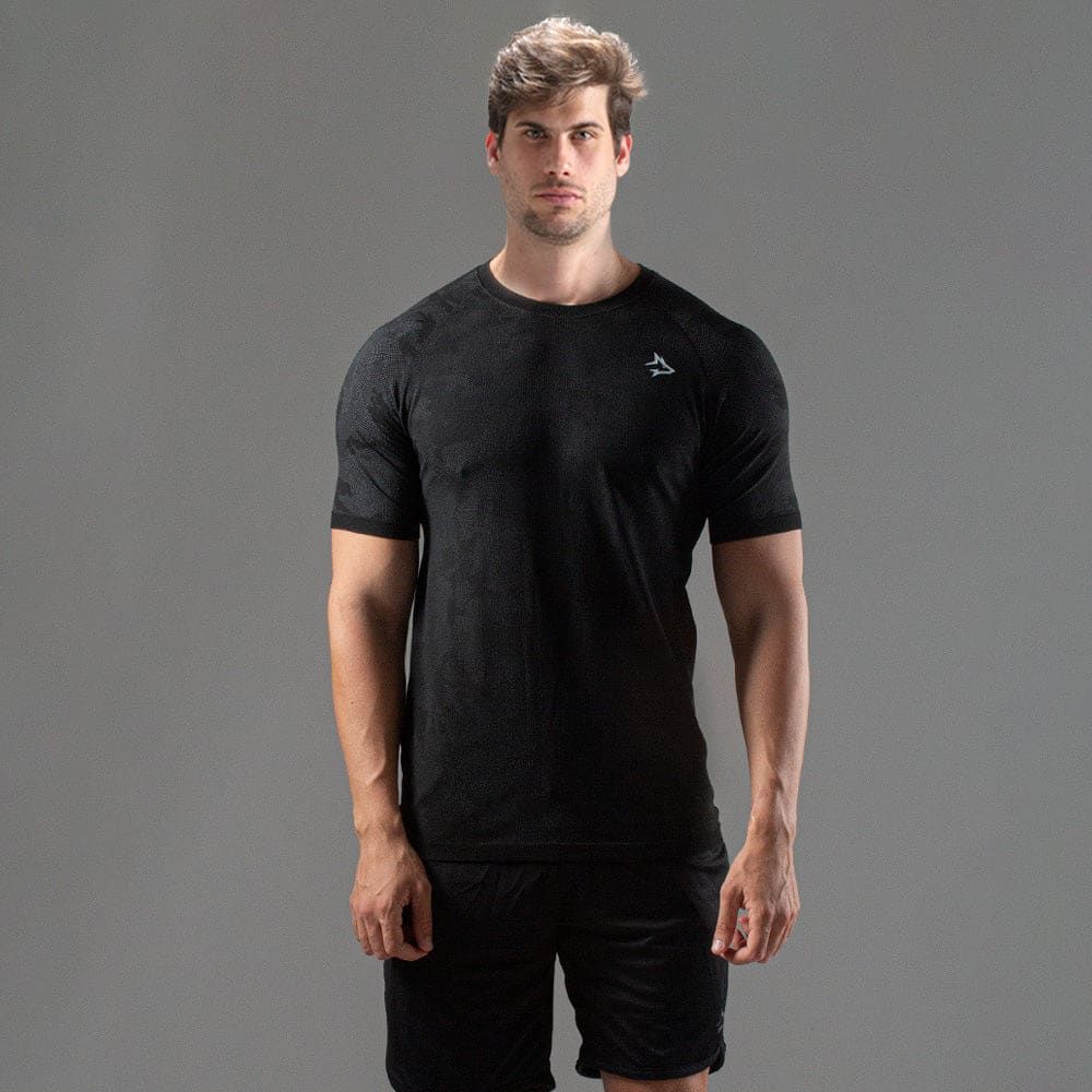 Camiseta Apex Dry New Lupus Preto - Sem Costura — imagem 3