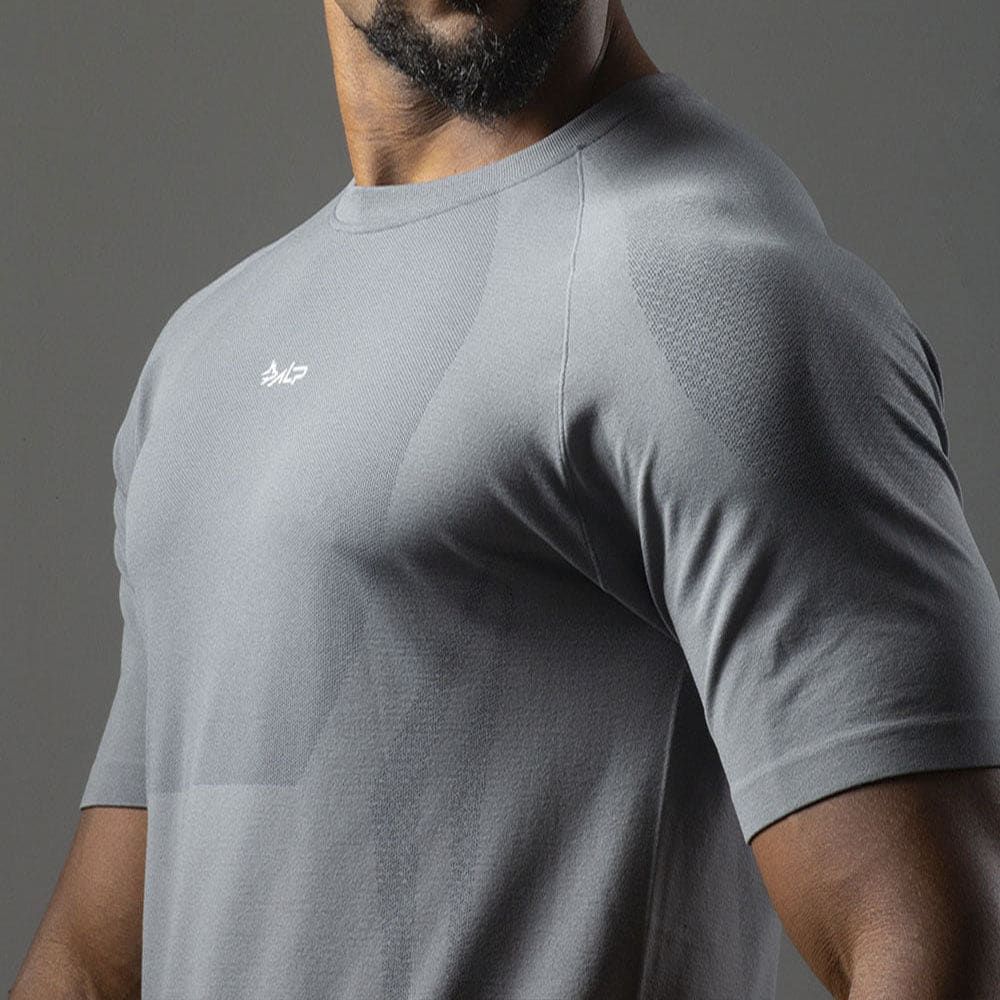 Camiseta Apex Dry New Tenacity Cinza - Sem Costura — imagem 5