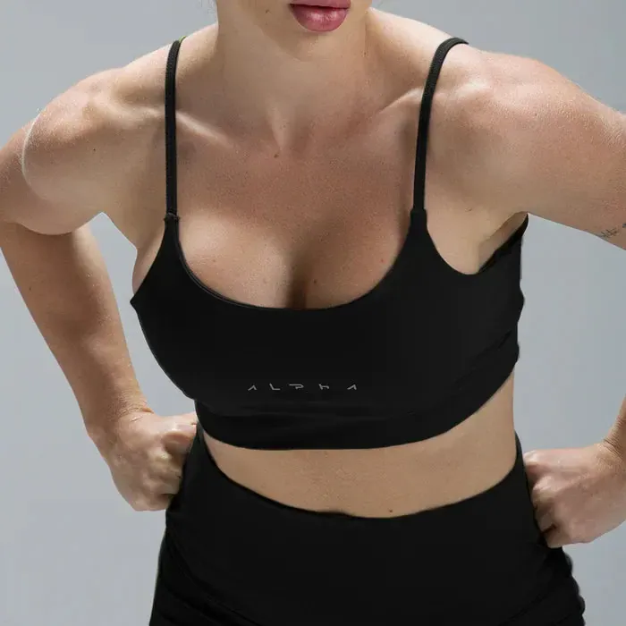 Conjunto Basic Feminino Top e Calça - New Horizon Preto — imagem 3