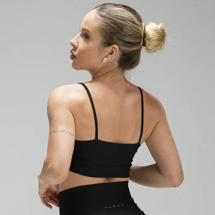 Conjunto Basic Feminino Top e Calça - New Horizon Preto — imagem 4