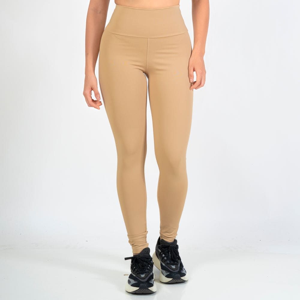 Conjunto Basic Feminino Top e Calça - New Horizon Areia — imagem 4