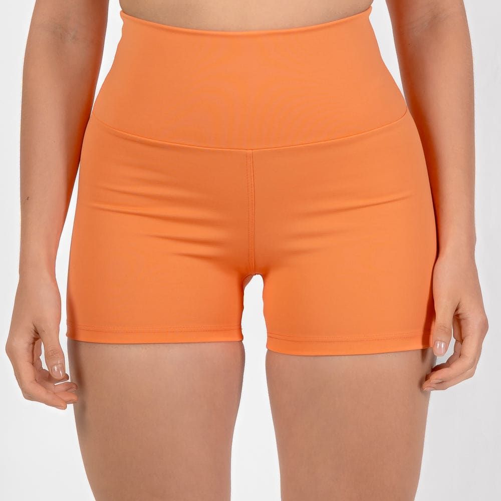 Conjunto Basic Feminino Top e Short - Lupus Laranja Damasco — imagem 4