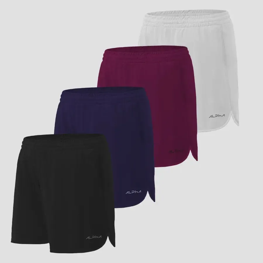 Kit 4 Shorts de Corrida Essenciais