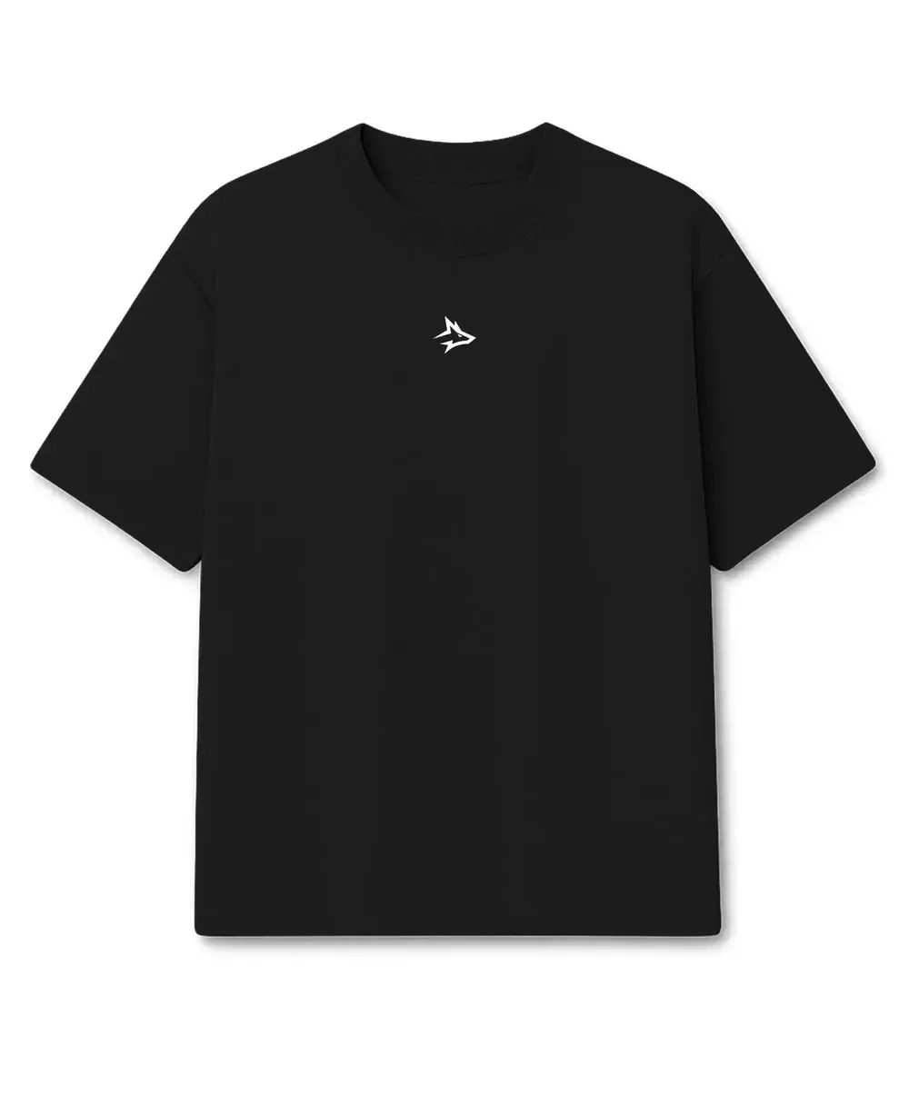 Kit 3 Camisetas Oversized Alpha All Black — imagem 3