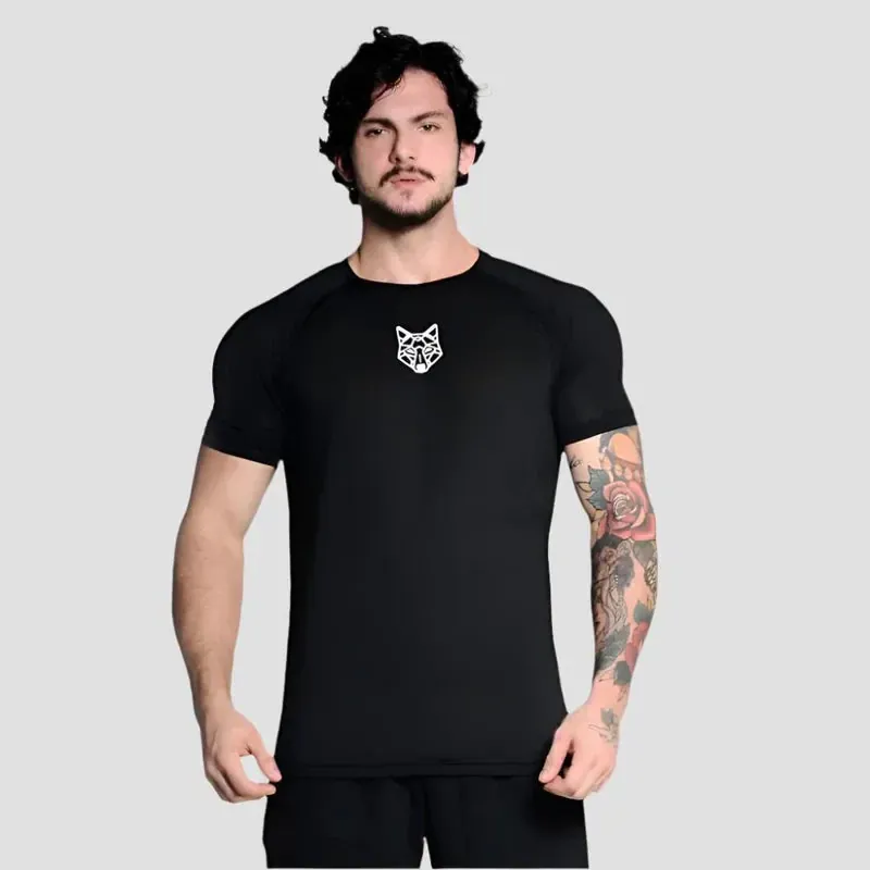 Kit 5 Camisetas Dry Fit Lobo Gemétrico — imagem 4