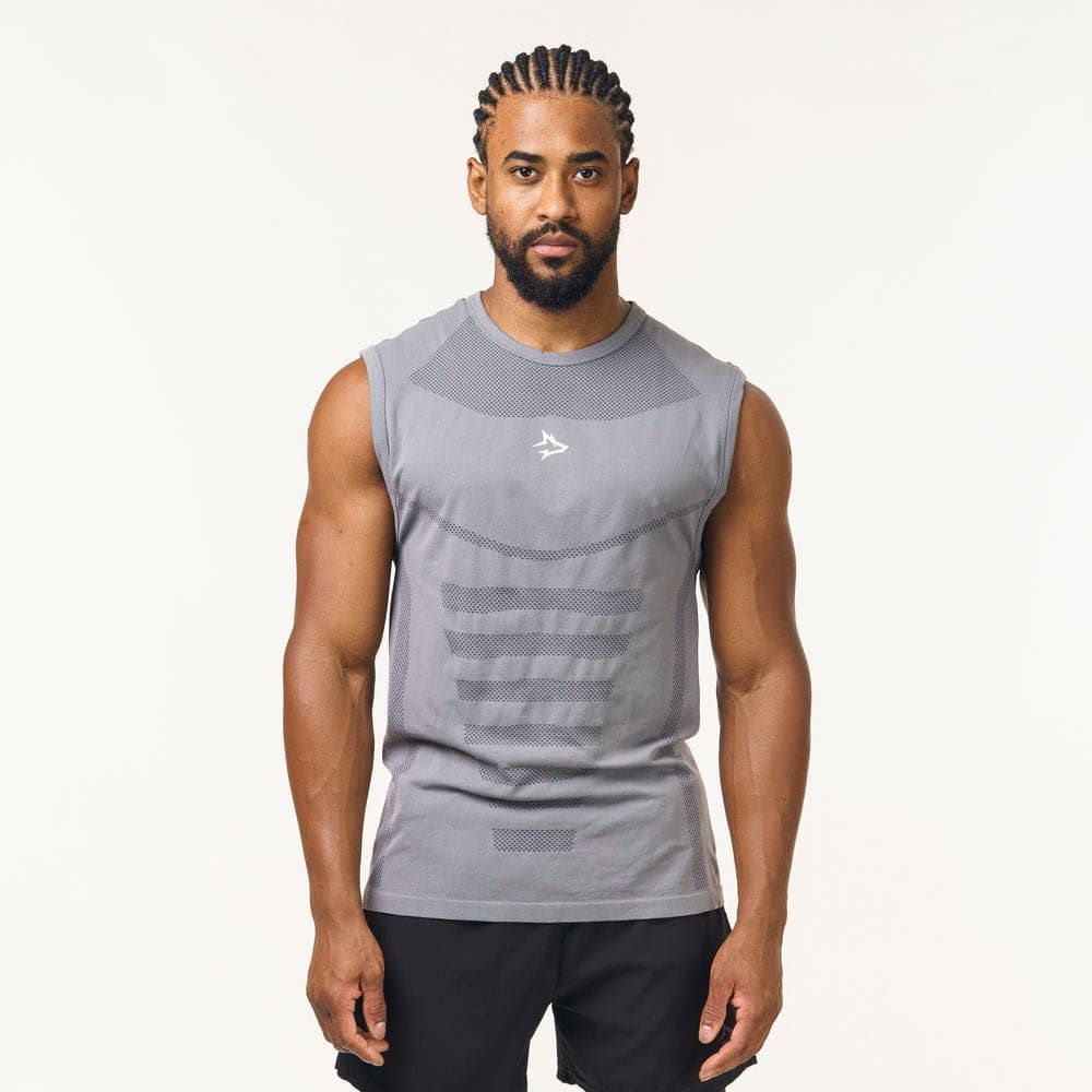 Regata Apex Dry Core Cinza - Sem Costura — imagem 3