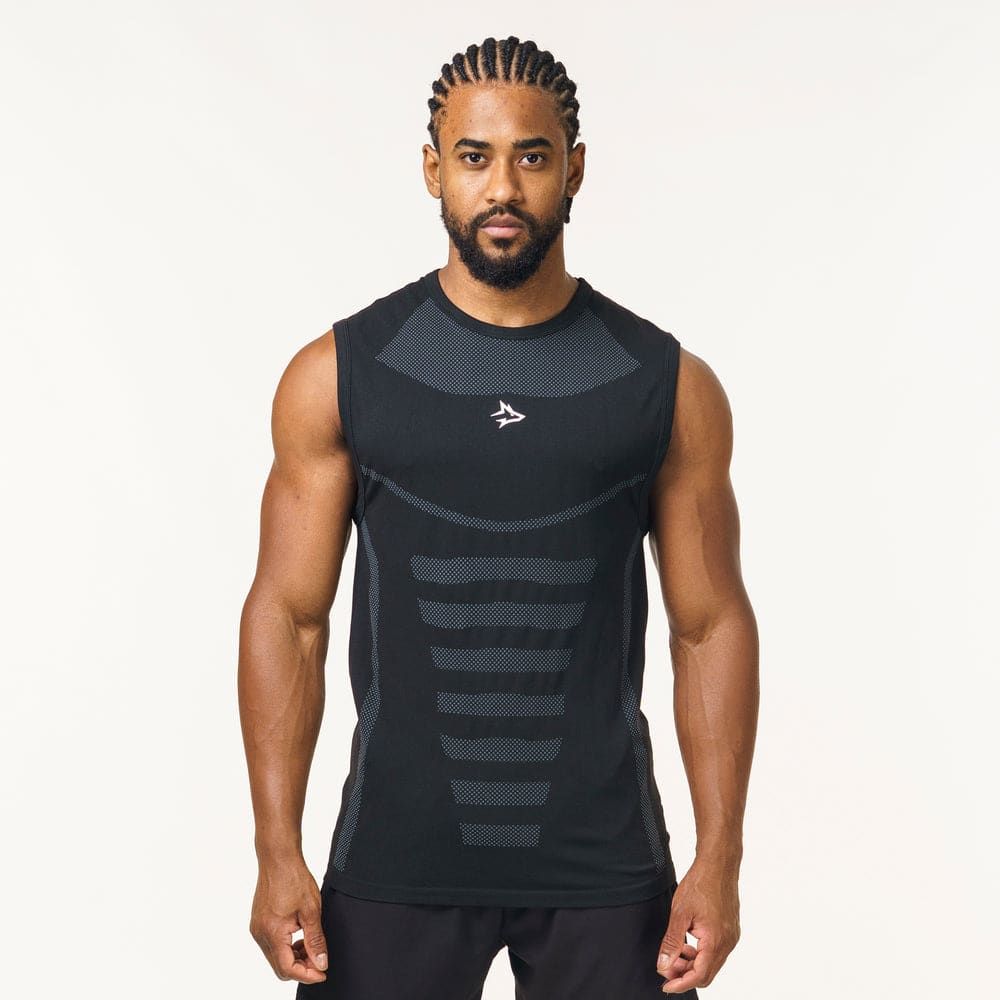 Regata Apex Dry Core Preto - Sem Costura — imagem 3