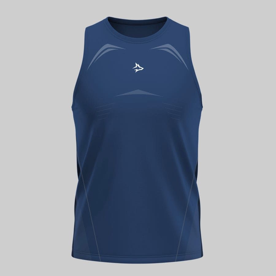 Regata Apex Dry Power Marinho - Sem Costura