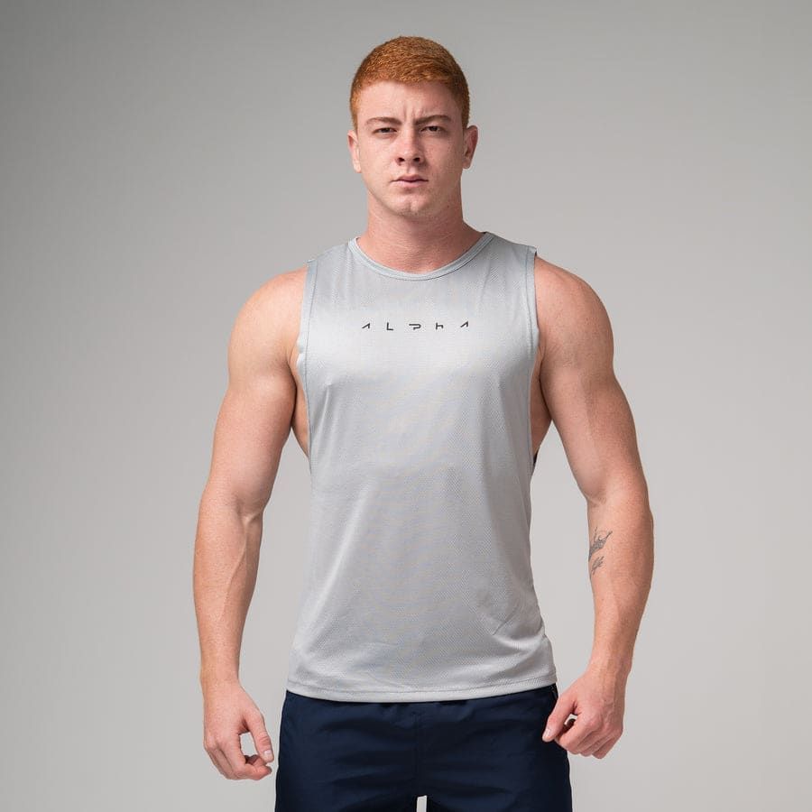 Regata Machão Dry Fit Horizon Cinzinho