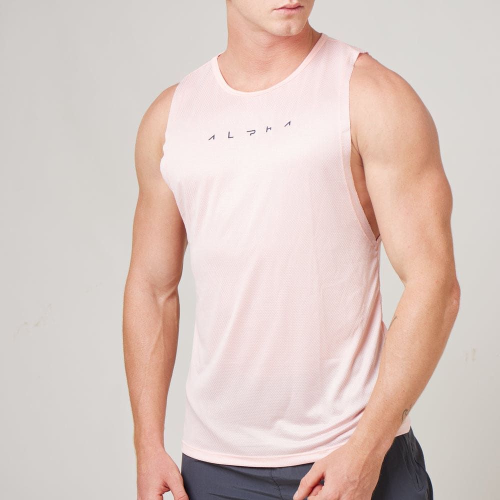 Regata Machão Dry Fit Horizon Rosa Claro — imagem 4