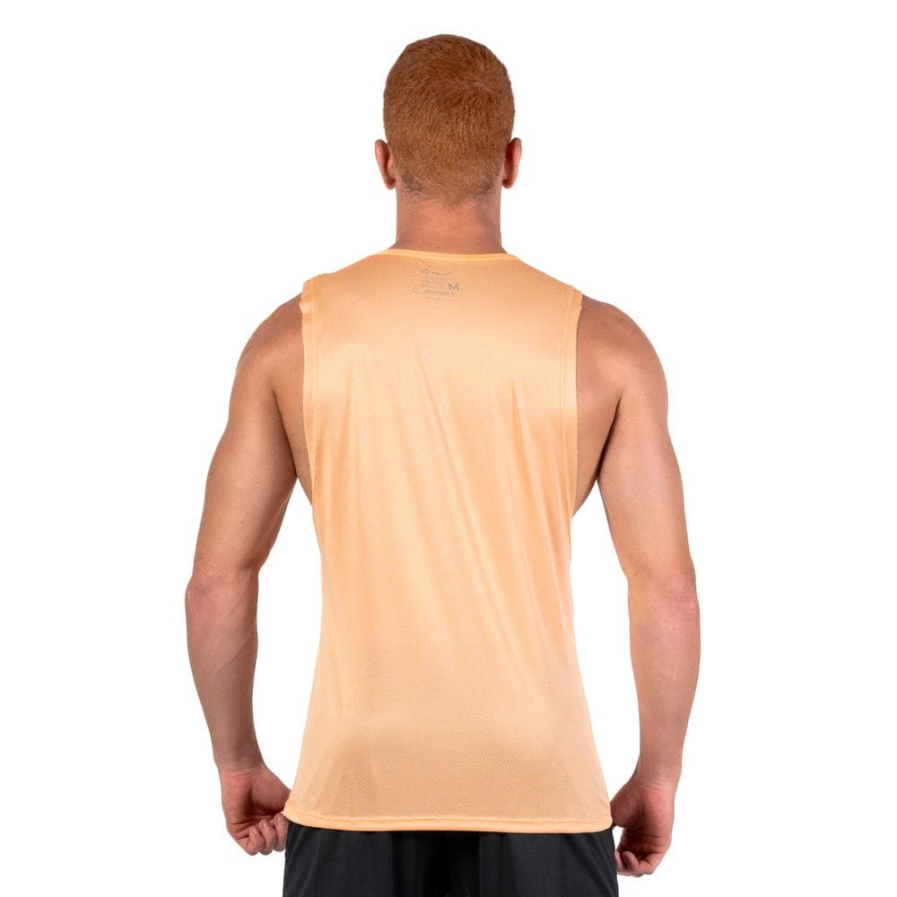 Regata Machão Dry Fit Lobo Geométrico Coral Suave — imagem 4