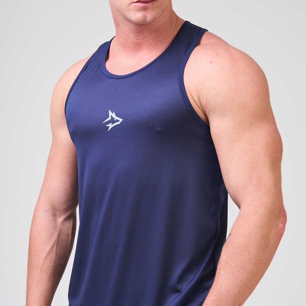 Regata Nadador Dry Fit Middle Lupus Marinho Ashir — imagem 4