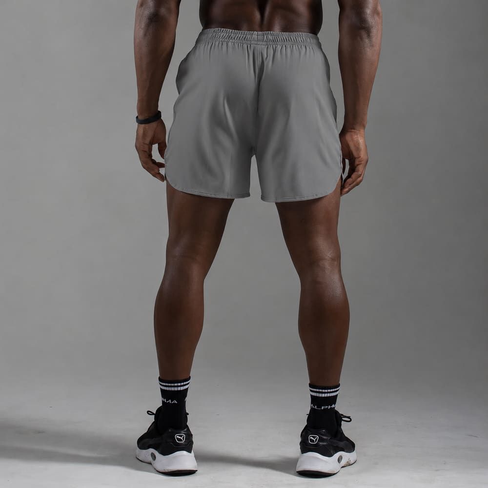Short Corrida Masculino Dry Fit - Cinza — imagem 5