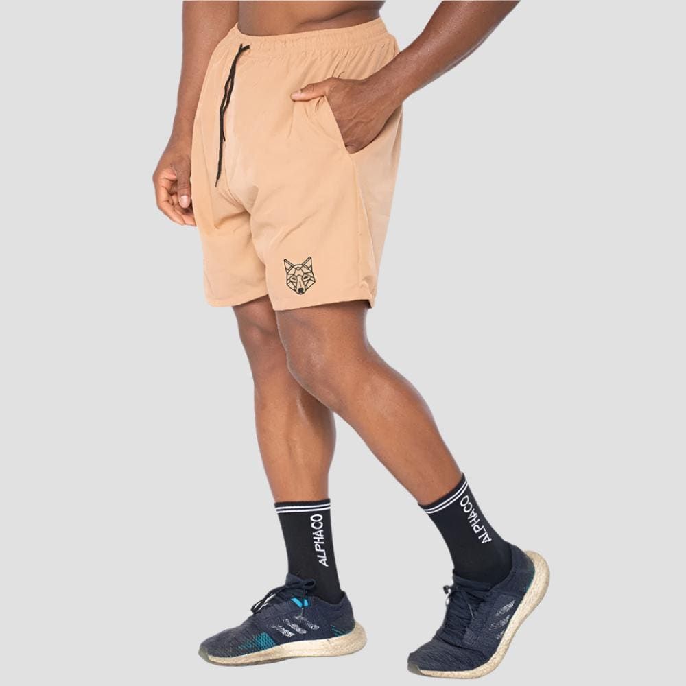 Short Dry Fit Lobo Caqui — imagem 3
