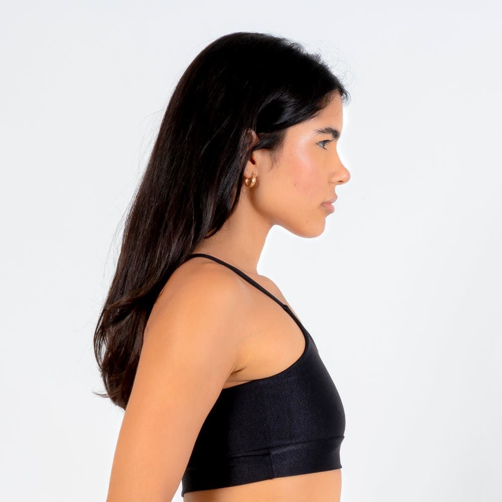 Top Basic Canelado Preto — imagem 3