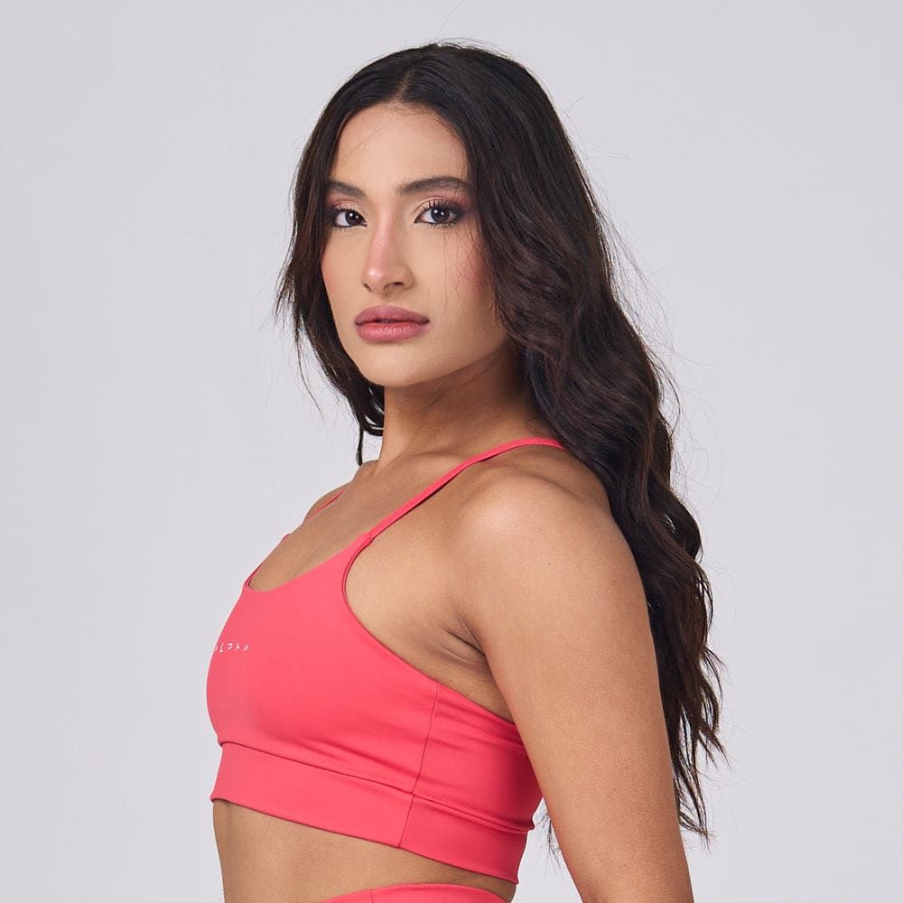 Top Basic New Horizon Rosa Chiclete — imagem 3