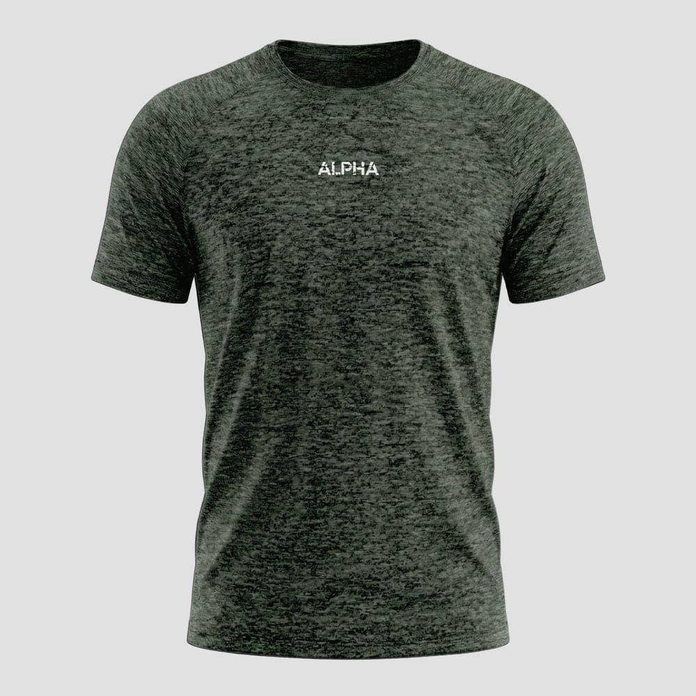 Tshirt Dry Performance Verde Alpha — imagem 3